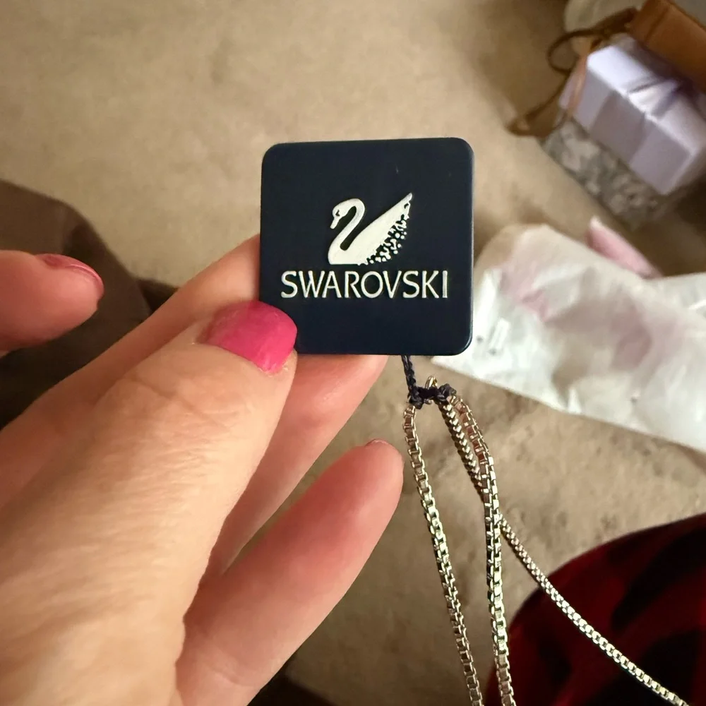 Swarovski Purple and Silver Crystal Clutch - Picture 12 of 16